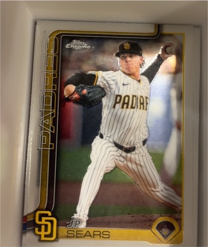 2023 Topps Chrome #2 J.P. Sears — front
