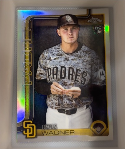 2025 Topps Chrome Update #USC111 Will Wagner — front
