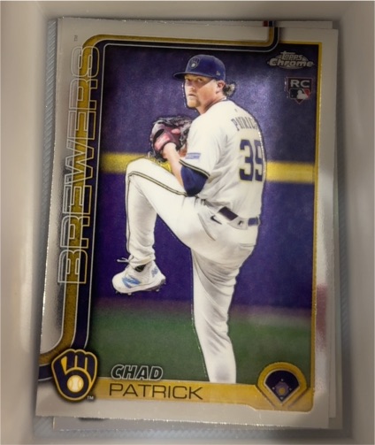 2025 Topps Chrome Update #USC90 Chad Patrick — front