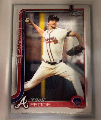 2025 Topps Chrome Update #USC89 Erick Fedde — front