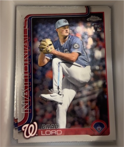 2025 Topps Chrome Update #USC77 Brad Lord — front