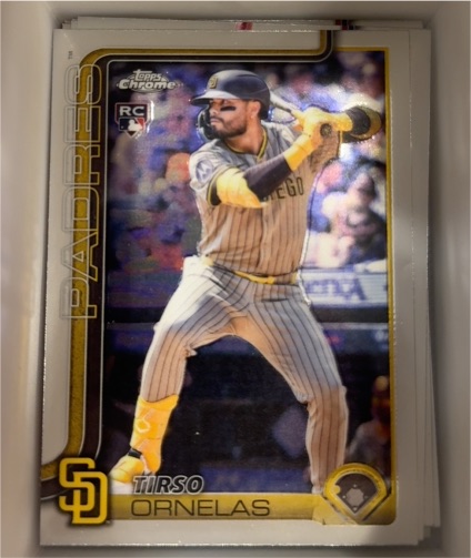 2025 Topps Chrome Update #USC139 Tirso Ornelas — front