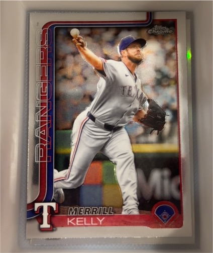 2025 Topps Chrome Update #US105 Merrill Kelly — front