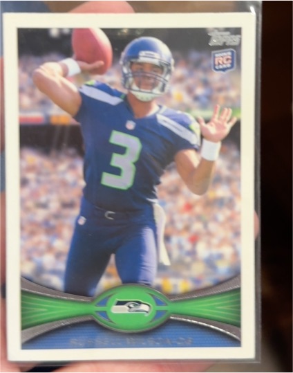 2012 Topps #165A Russell Wilson — front