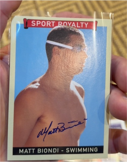 2008 Upper Deck Goudey Sport Royalty Matt Biondi — front