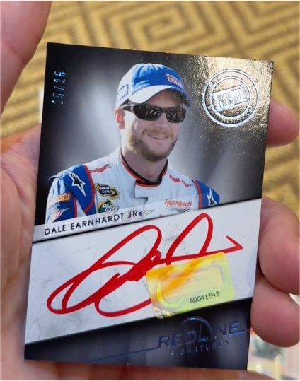 2013 Press Pass Redline Signatures #Dale Earnhardt Jr — front