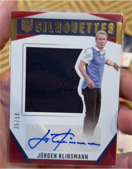 2022 Panini Silhouettes Jürgen Klinsmann — front