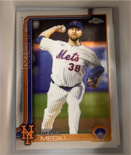 2025 Topps Chrome Update #USC153 Tylor Megill — front