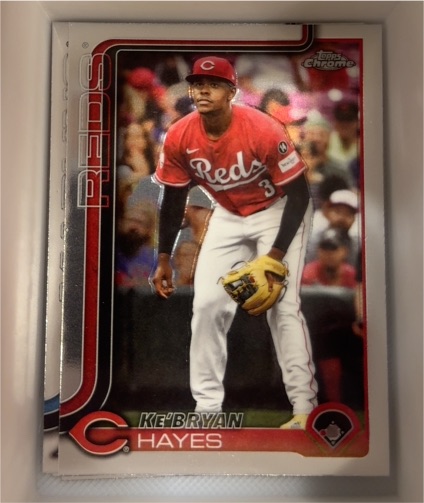 2025 Topps Chrome Update #USC13 Ke'Bryan Hayes — front