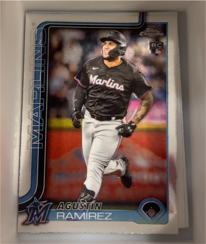 2025 Topps Chrome Update #USC200 Agustín Ramírez — front