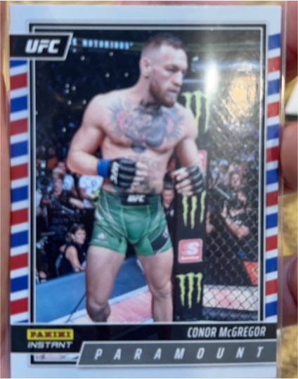 2022 Panini Instant UFC Paramount #P15 Conor McGregor — front