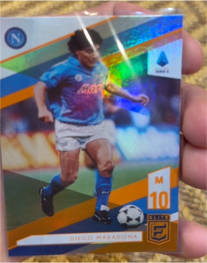 2019-20 Panini Chronicles Elite #E-35 Diego Maradona — front