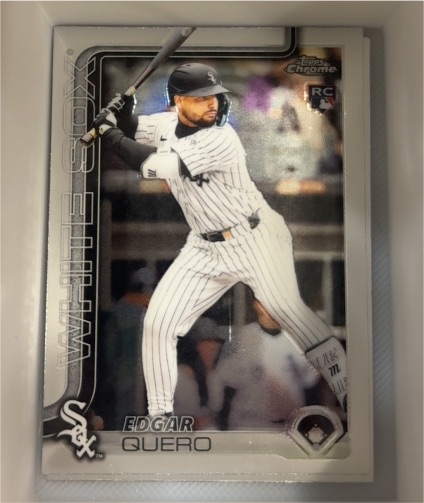 2025 Topps Chrome Update #USC165 Edgar Quero — front