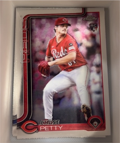 2025 Topps Chrome Update #US275 Chase Petty — front