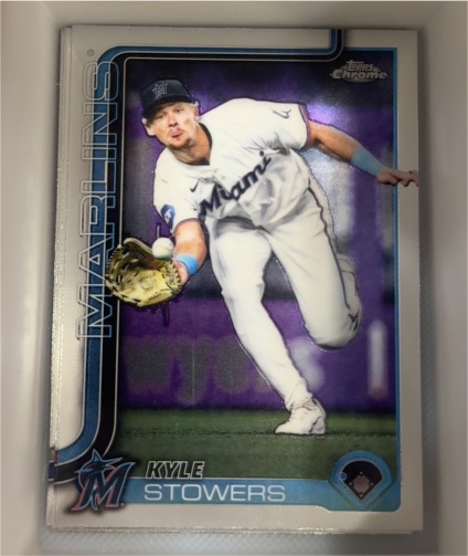 2025 Topps Chrome #96 Kyle Stowers — front