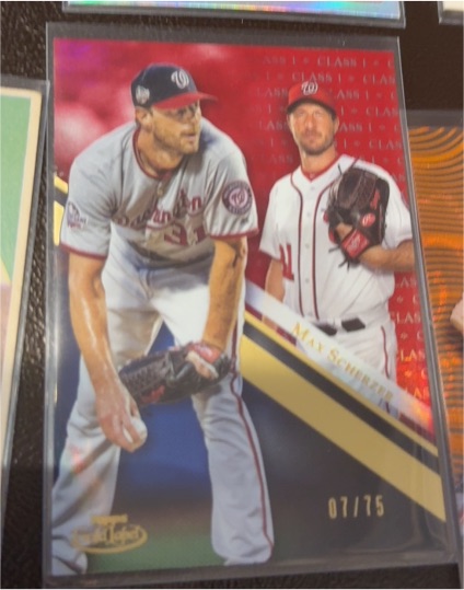 2019 Topps Gold Label Class 1 #63 Max Scherzer — front