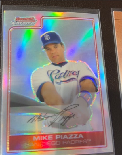 2006 Bowman Chrome #86 Mike Piazza — front
