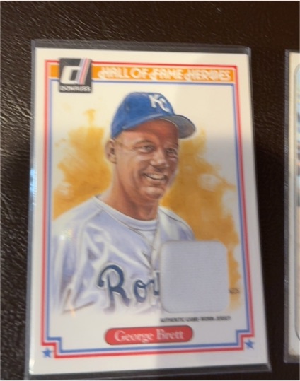 1983 Donruss Hall of Fame Heroes #18 George Brett — front
