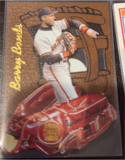 1997 Topps Stadium Club Patent Leather #PL7 Barry Bonds — front