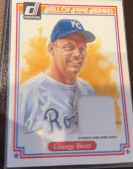 1983 Donruss Hall of Fame Heroes George Brett — front