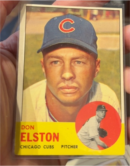 1963 Topps #515 Don Elston — front