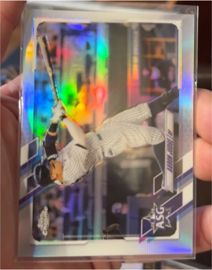 2021 Topps Chrome #ASG-28 Aaron Judge — front