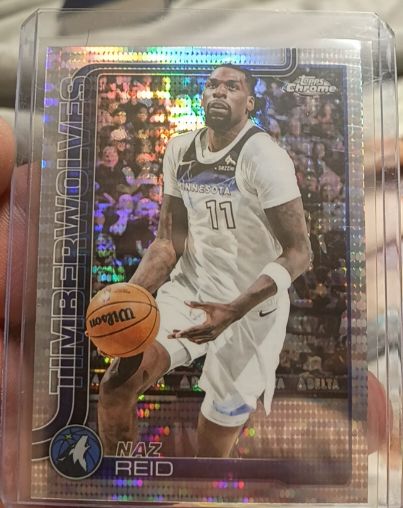 2025-26 Topps Chrome #156 Naz Reid — front