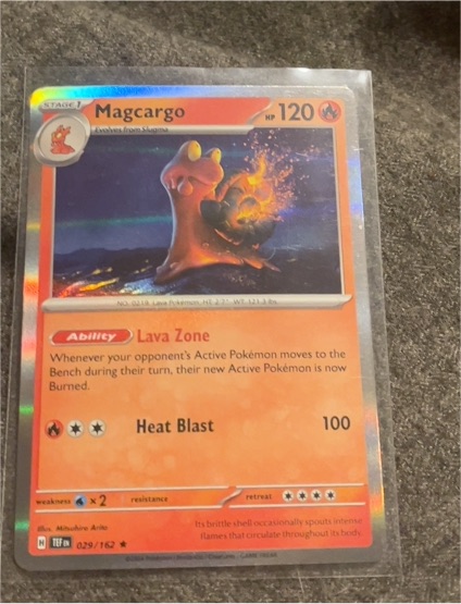 2024 Pokémon Scarlet & Violet Temporal Forces #29 Magcargo — front