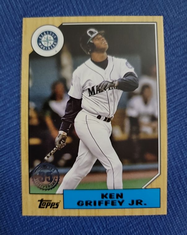 2022 Topps Series 1 35th Anniversary #T87-50 Ken Griffey Jr. — front