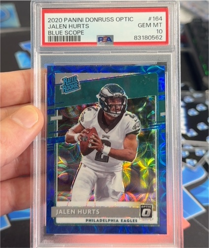 2020 Panini Donruss Optic #164 Jalen Hurts — front