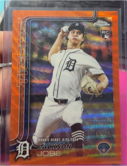 2025 Topps Chrome Update #USC48 Jackson Jobe — front