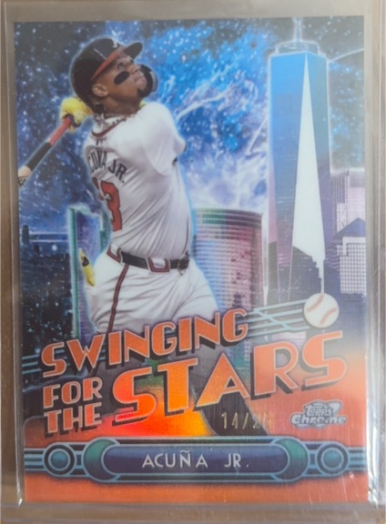 2025 Topps Chrome #SS-12 Ronald Acuna Jr. — front