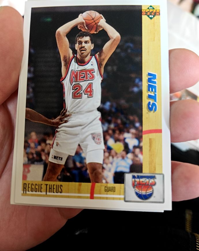 1991-92 Upper Deck #264 Reggie Theus — front