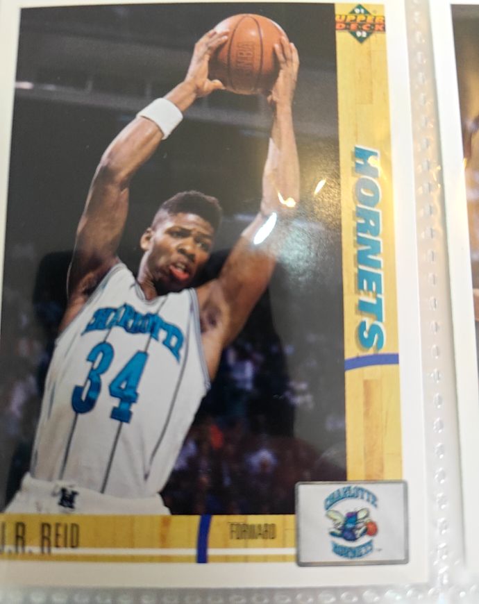 1991-92 Upper Deck #262 J.R. Reid — front