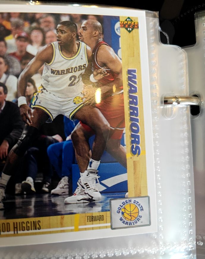 1991-92 Upper Deck #261 Rod Higgins — front