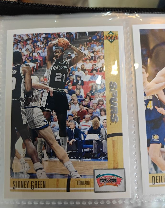 1991-92 Upper Deck #259 Sidney Green — front