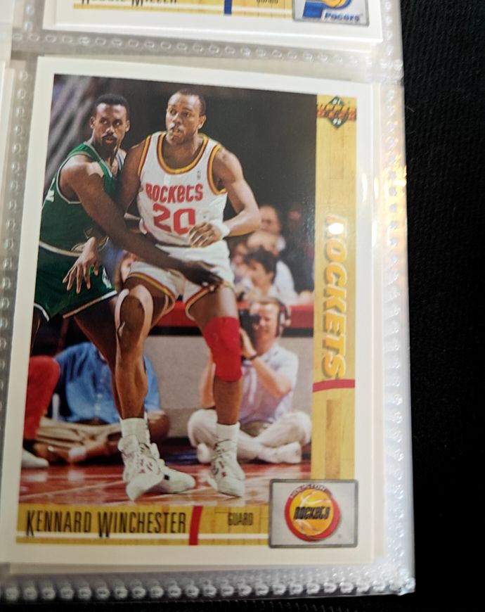 1991-92 Upper Deck #273 Kennard Winchester — front