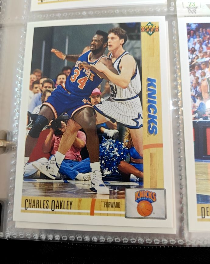 1991-92 Upper Deck #258 Charles Oakley — front