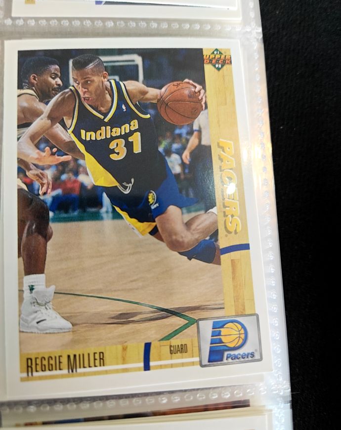 1991-92 Upper Deck #256 Reggie Miller — front