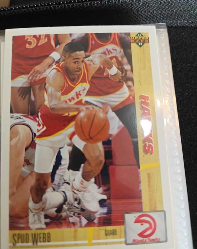 1991-92 Upper Deck #251 Spud Webb — front