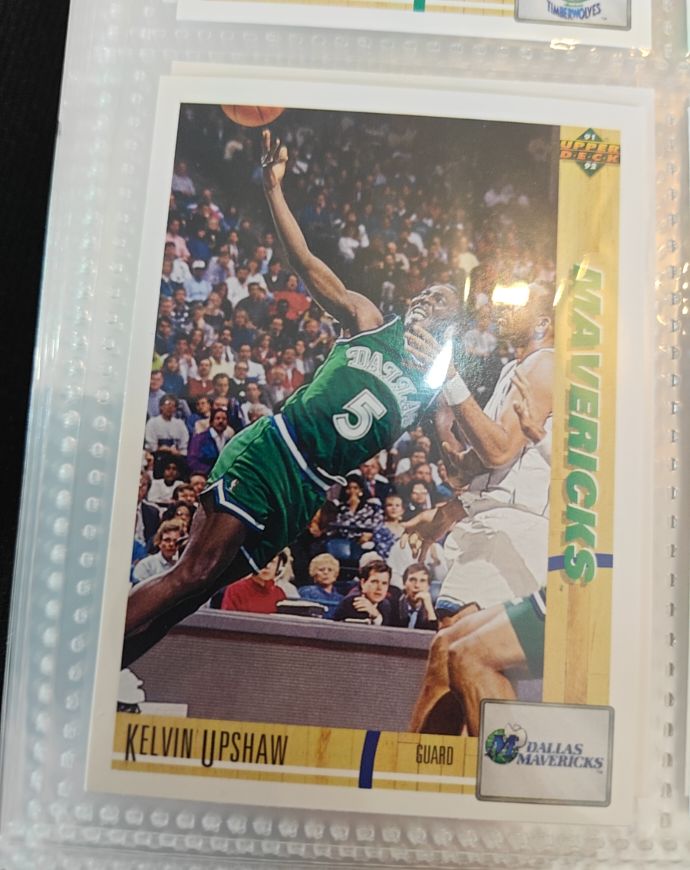 1991-92 Upper Deck #248 Kelvin Upshaw — front