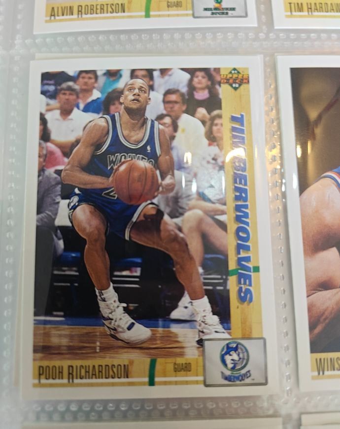 1991-92 Upper Deck #246 Pooh Richardson — front