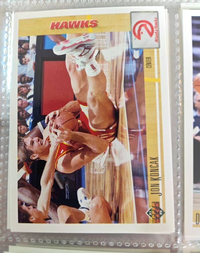 1991-92 Upper Deck #236 Jon Koncak — front