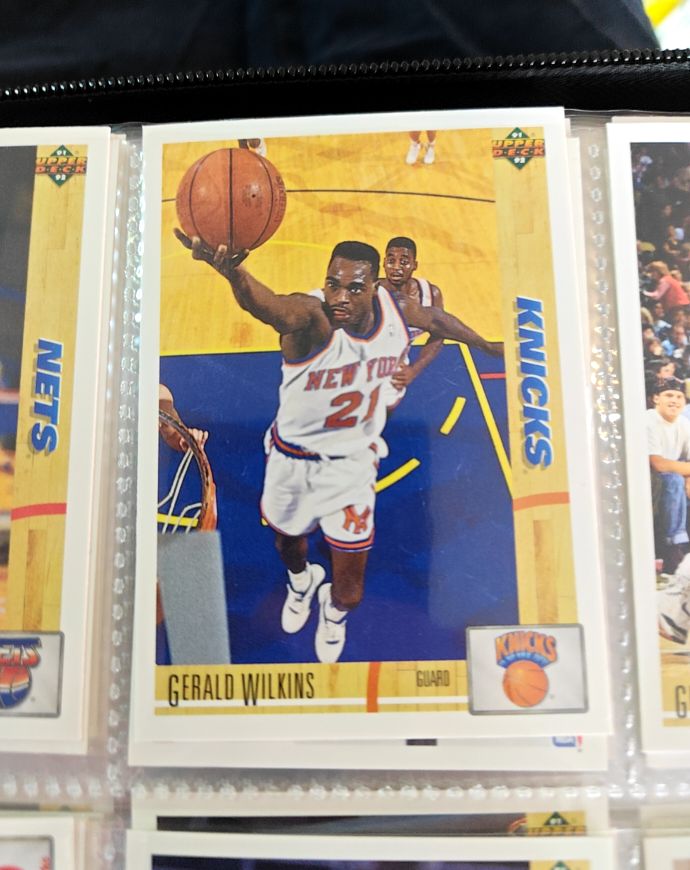 1991-92 Upper Deck #234 Gerald Wilkins — front