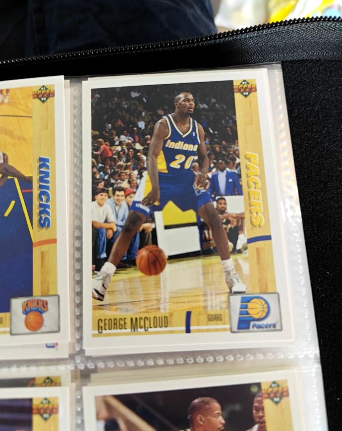 1991-92 Upper Deck #233 George McCloud — front