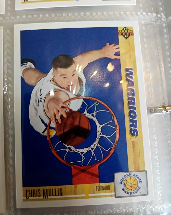 1991-92 Upper Deck #245 Chris Mullin — front