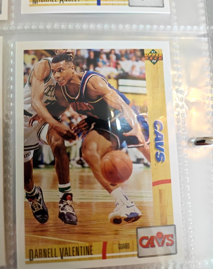 1991-92 Upper Deck #227 Darnell Valentine — front
