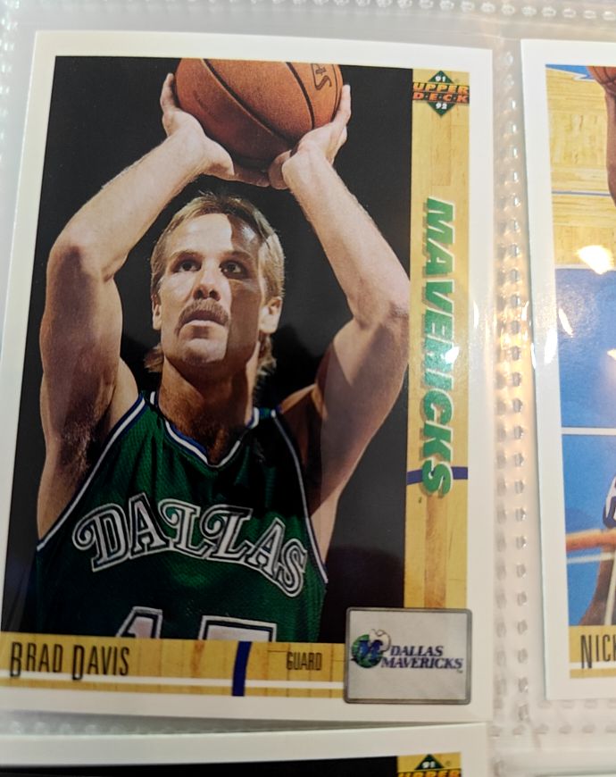 1991-92 Upper Deck #229 Brad Davis — front