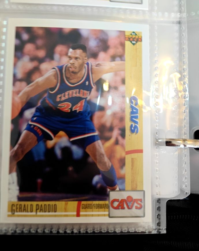 1991-92 Upper Deck #227 Gerald Paddio — front