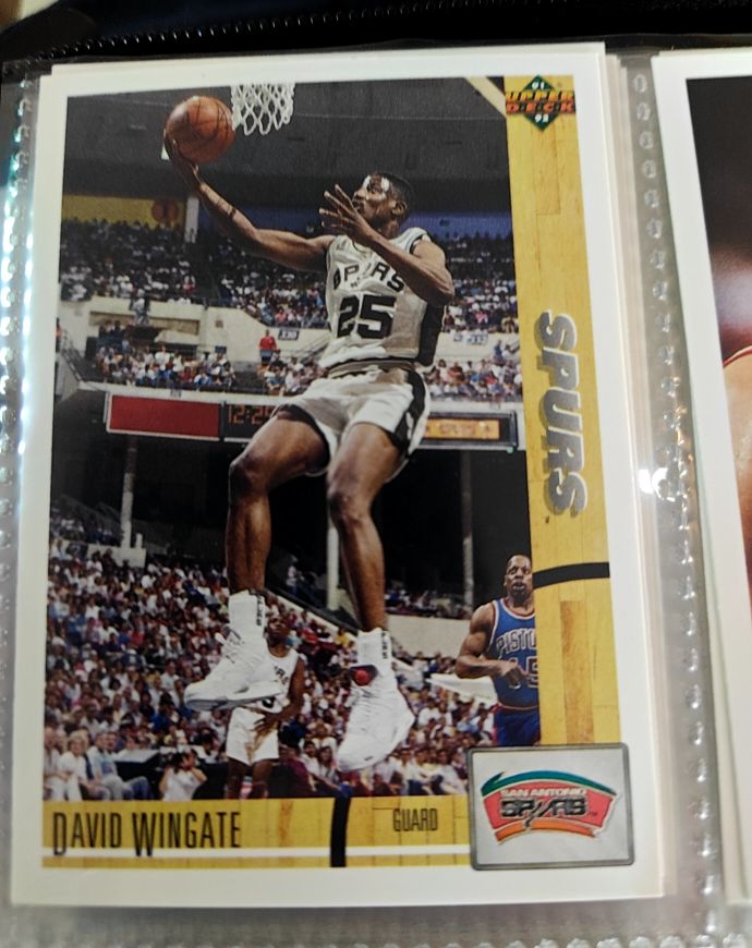 1991-92 Upper Deck #217 David Wingate — front